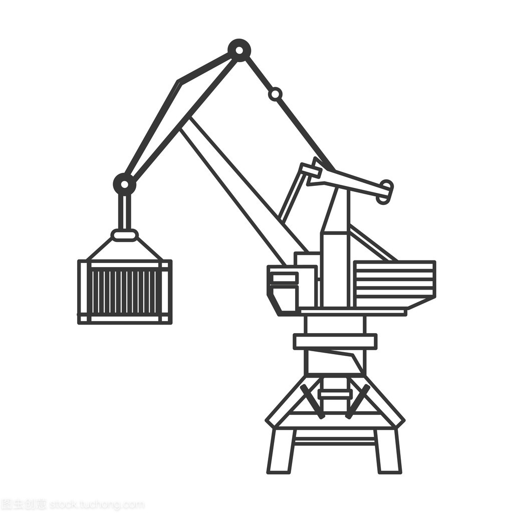 工業(yè)吊車與起重機 圖標背后的工程力量